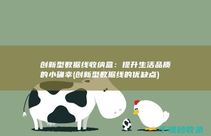 创新型数据线盒