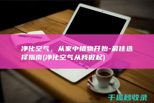 净化空气，从家中植物开始 - 最佳选择指南 (净化空气从我做起)